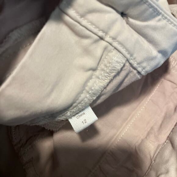 Garnet Hill Organic Cotton Straight Leg Khaki Chino Pant Tan Beige 12 - Picture 9 of 9